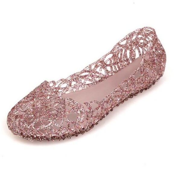 retro jelly shoes